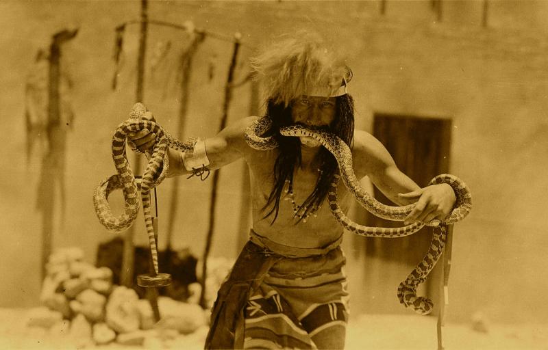 Snake ceremony